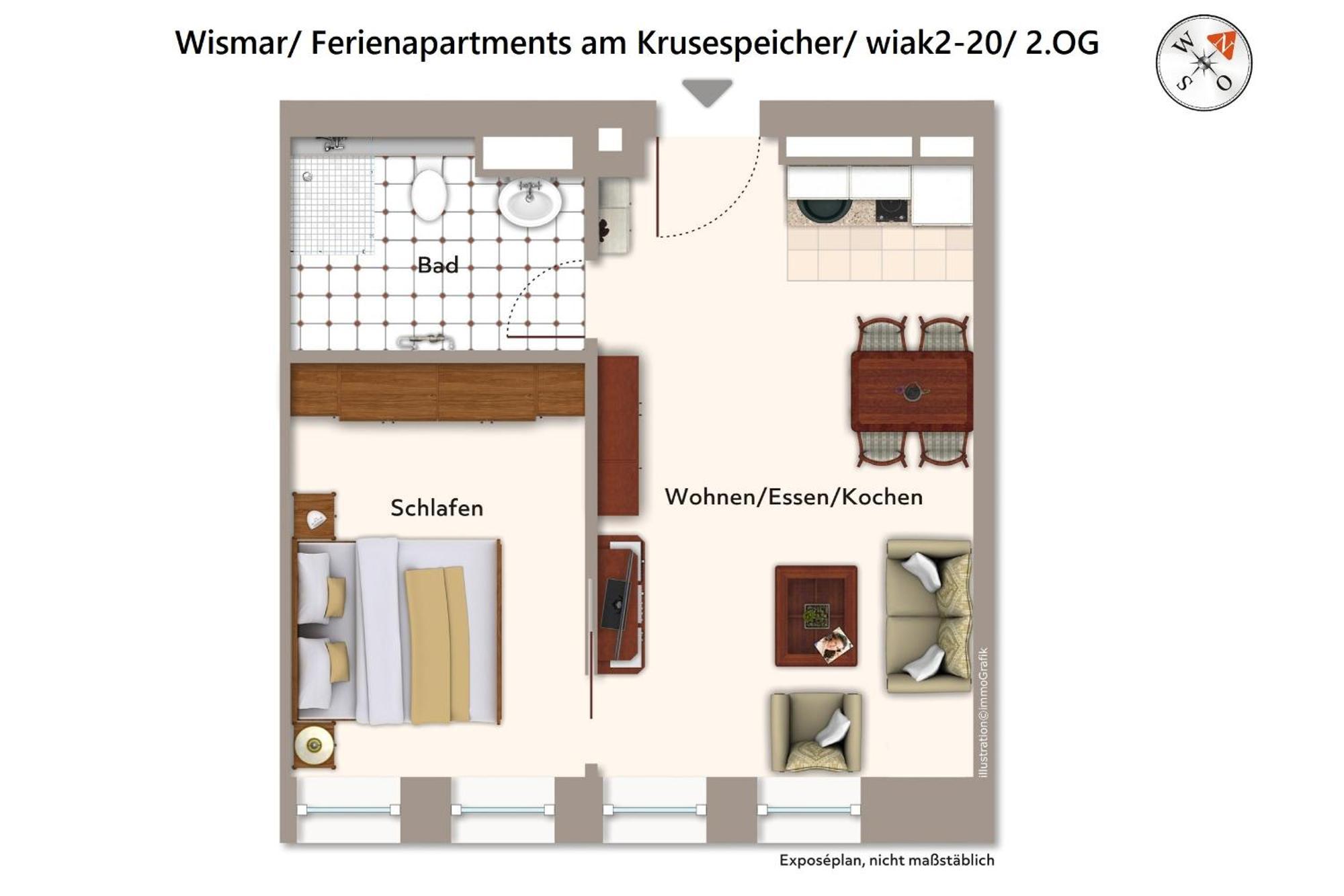 Ferienapartments Am Krusespeicher Ferienapartments Am Krusespeicher 2-20 Висмар Экстерьер фото